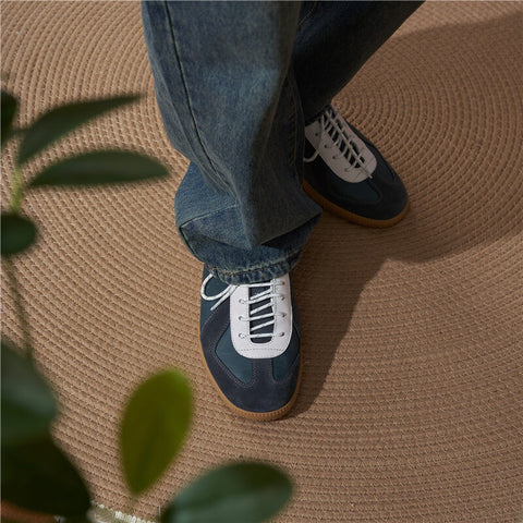 Men's Two Tone German Trainer