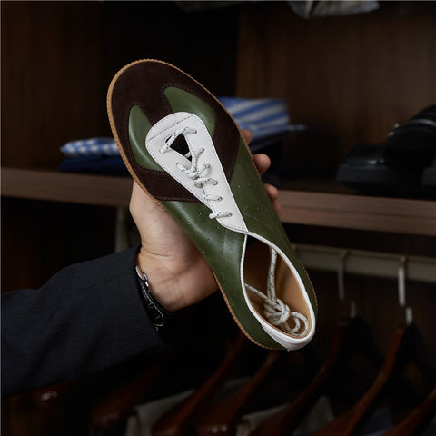 Men's Two Tone German Trainer