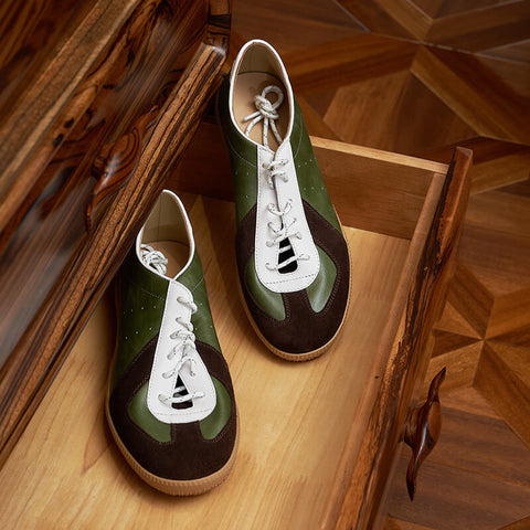 Men's Two Tone German Trainer