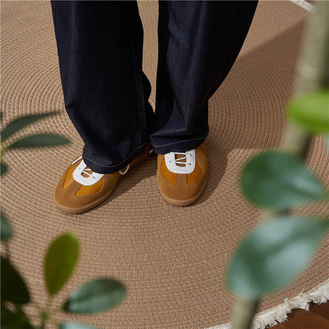 Men's Two Tone German Trainer