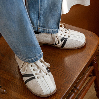 Chaussures de bowling bicolores pour hommes