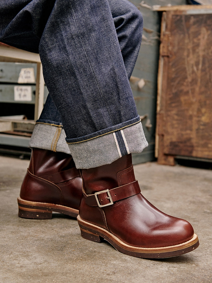 Number Nine Engineer Boot Men's Engineer Boots 901 – Crush on Retro