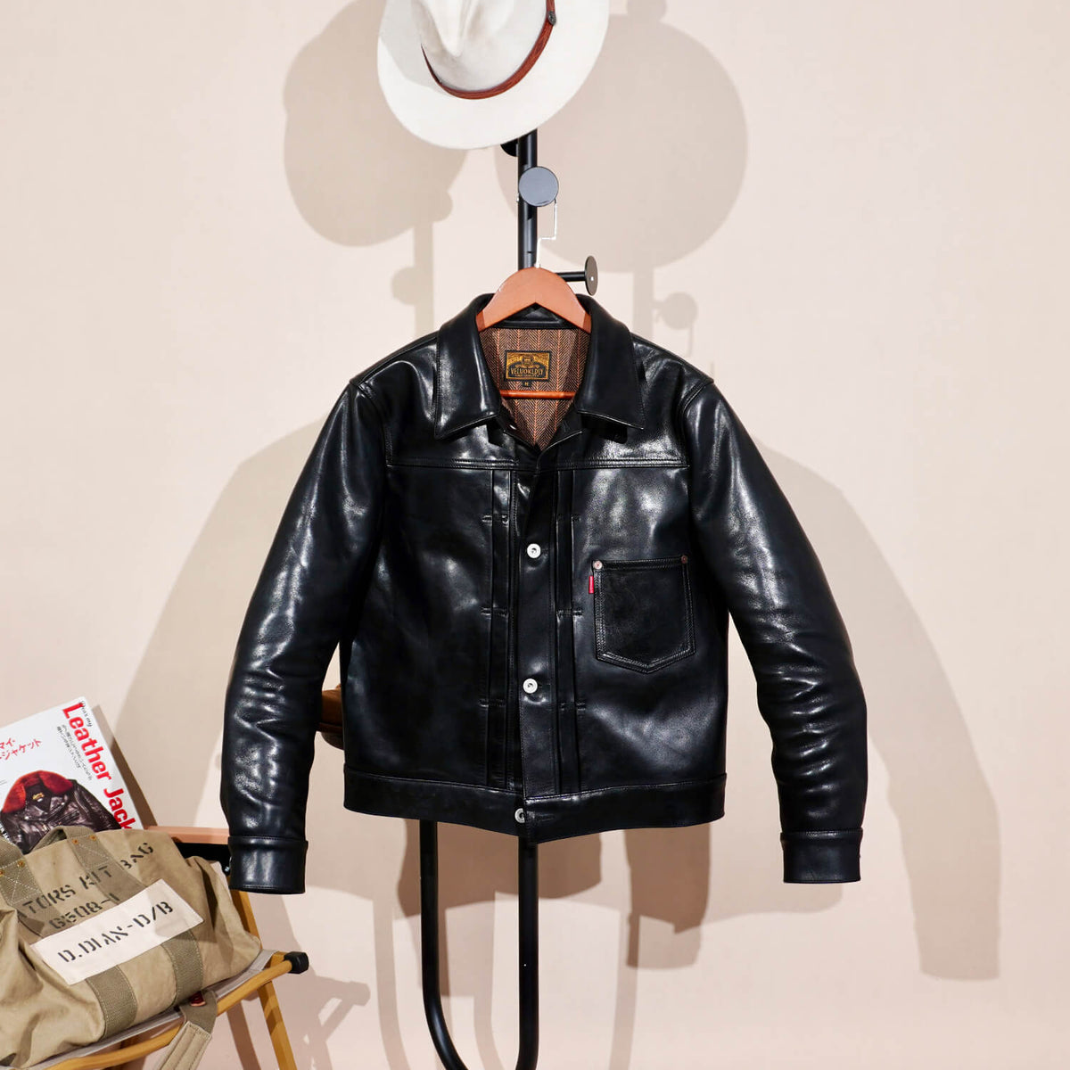 Men's 506XX Trucker Leather Jacket