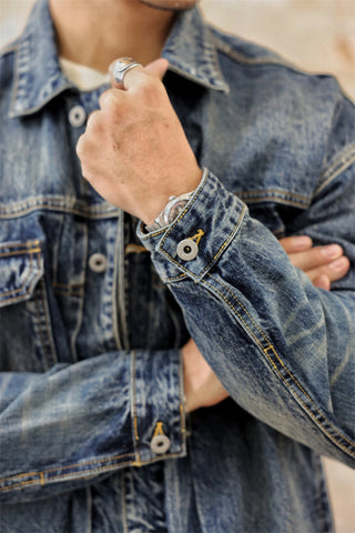 Men's Washed Type II 507XX Denim Jacket