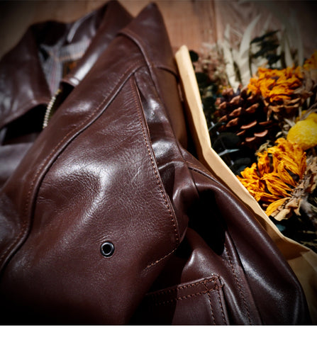 Men's Type A-2 Flight Leather Jacket