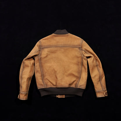 Men's Type A-1 Leather Bomber Jacket