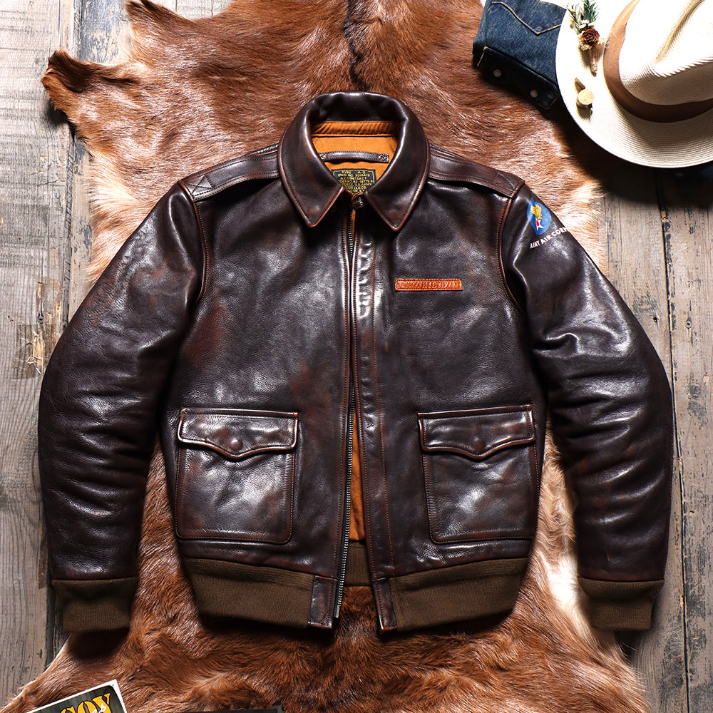 Lothaire Veste Cuir Temps Des Cerises Veste En Cuir De Vol De Type