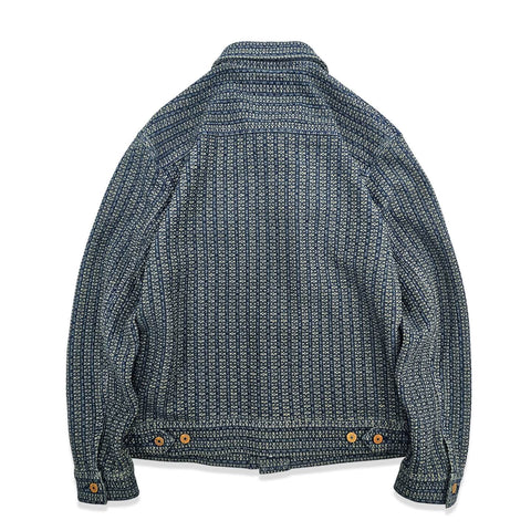 Men's Type III Sashiko Trucker Jacket