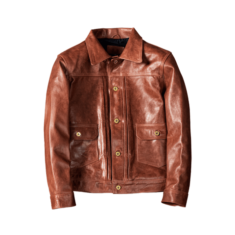 Men's Type II Leather Jacket, Cowhide