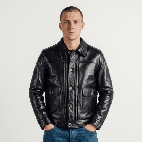 Men's Type II Leather Jacket, Horsehide