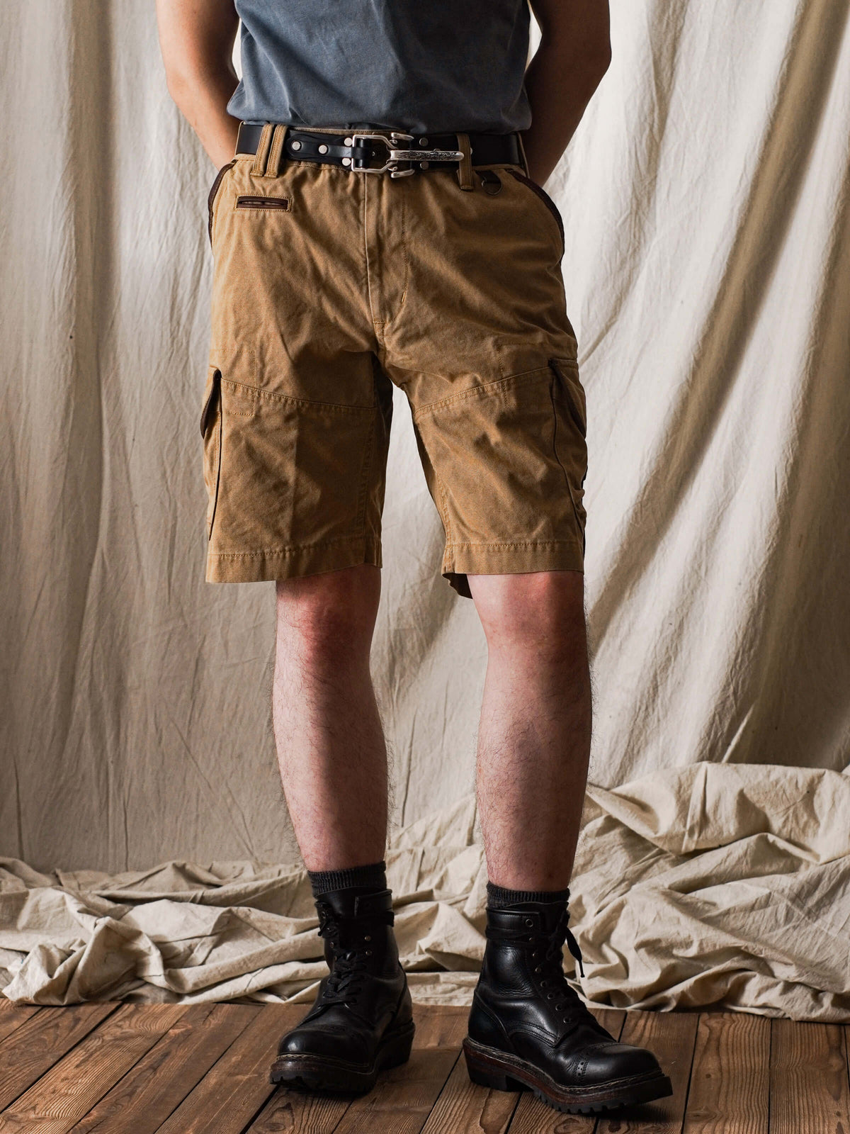 Men's Canvas Utility Safari Shorts