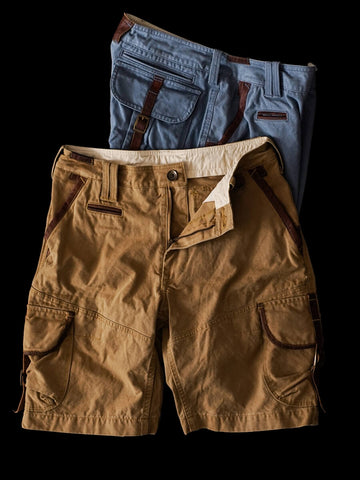 Men's Canvas Utility Safari Shorts
