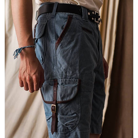 Men's Canvas Utility Safari Shorts