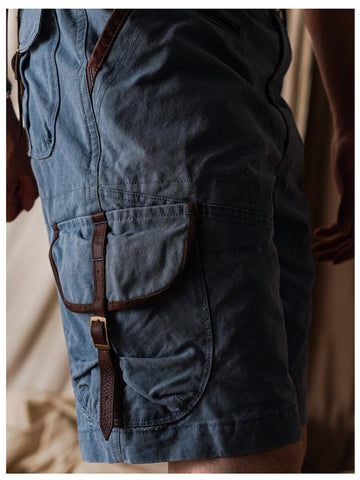 Men's Canvas Utility Safari Shorts