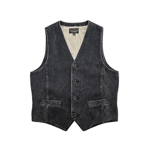 Men's V-Neck Japanese Workwear Vest