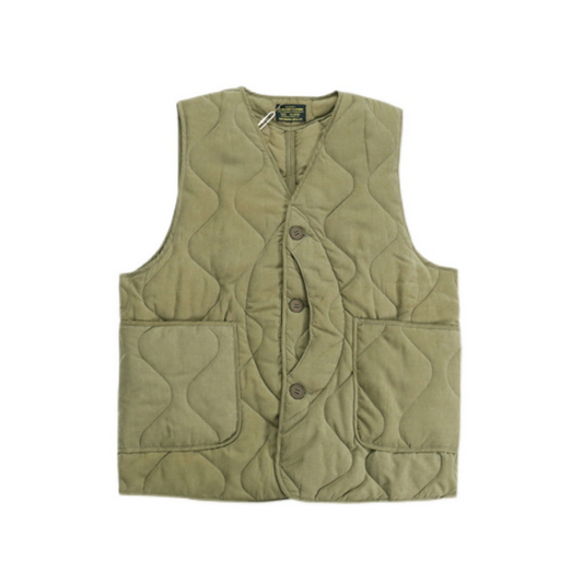 V-neck Quilted Vest