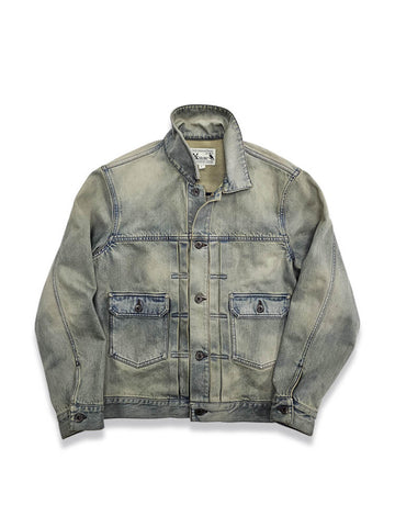 Men's Distressed Type II Denim Jacket
