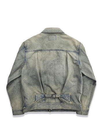 Men's Distressed Type II Denim Jacket