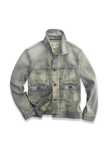 Men's Distressed Type II Denim Jacket