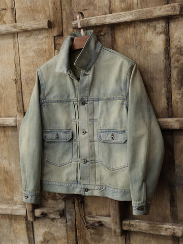 Men's Distressed Type II Denim Jacket