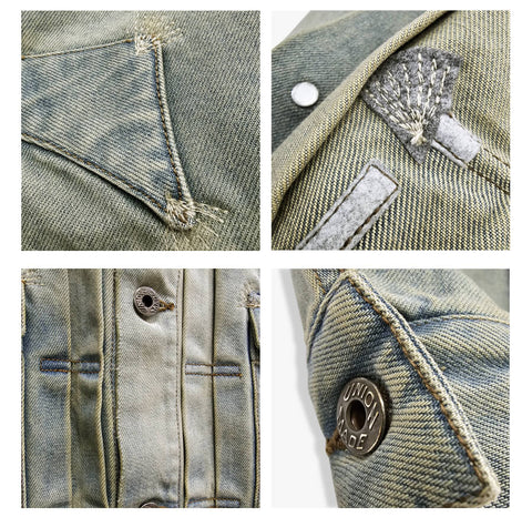 Men's Distressed Type II Denim Jacket