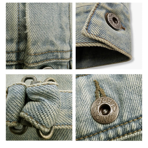 Men's Distressed Type II Denim Jacket