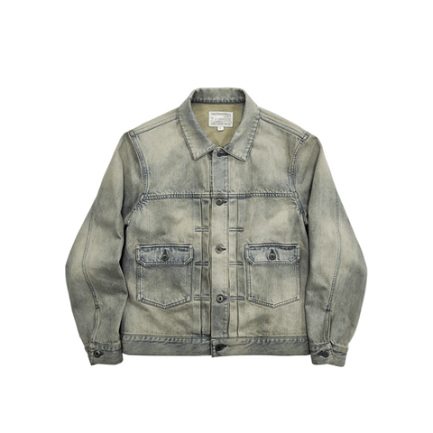 Men's Distressed Type II Denim Jacket
