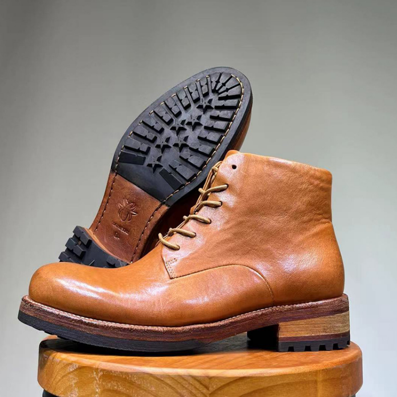 Men's Washed Dress Derby Boots