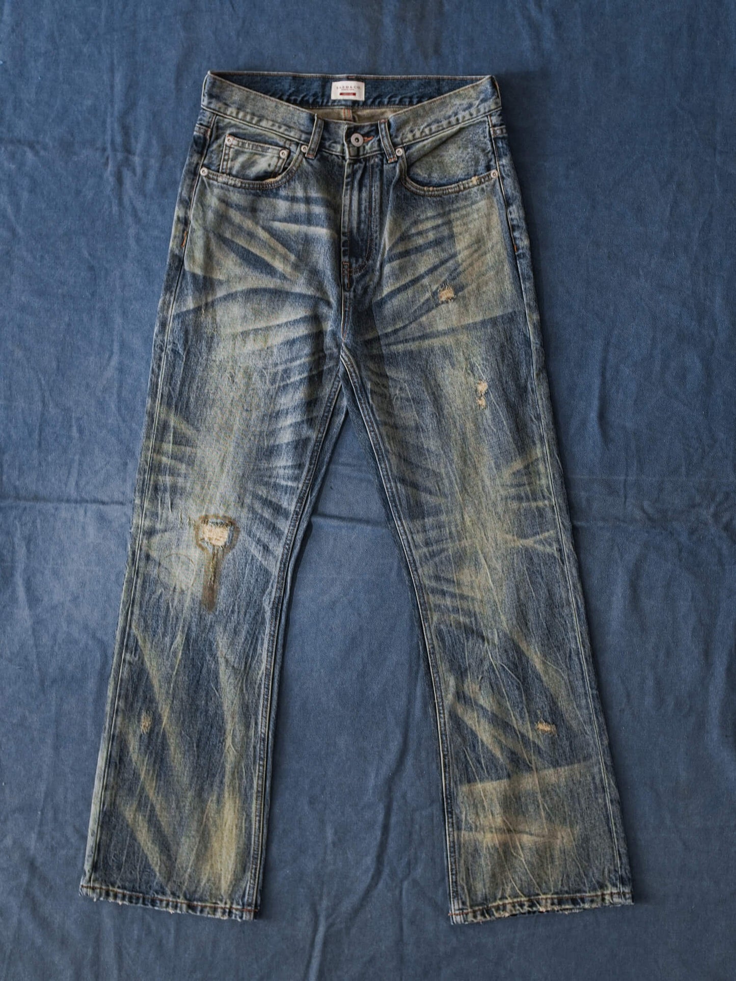 Men's Washed Bootcut Nevada Jeans