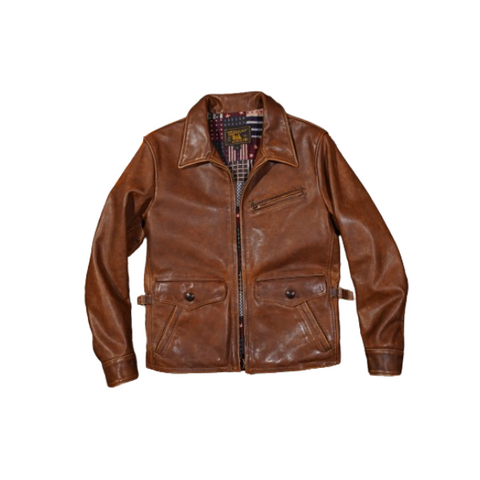1940s Newsboy Leather Jacket – Crush on Retro 1940s Newsboy Leather Jacket – Crush on Retro