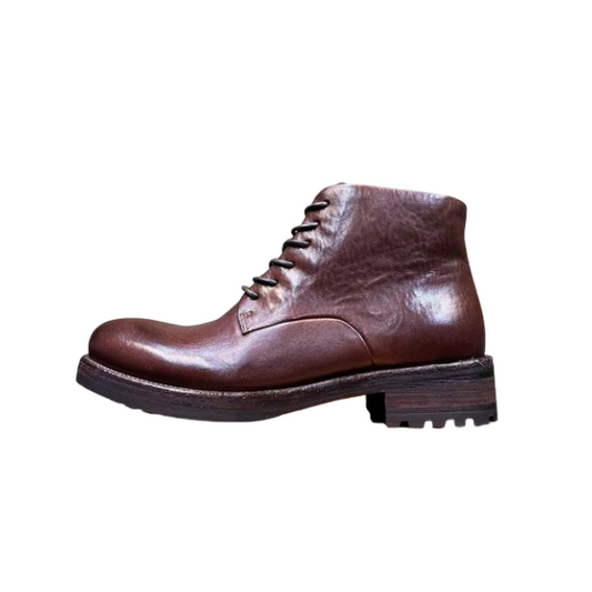 Men's Washed Dress Derby Boots