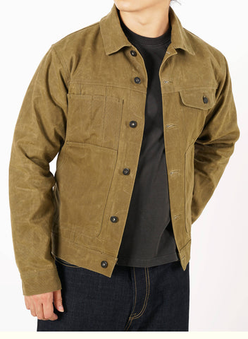 Men's 16OZ Wax Cruiser Jacket