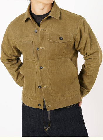 Men's 16OZ Wax Cruiser Jacket