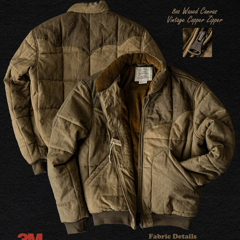 Men's Waxed Western Insulated Jacket