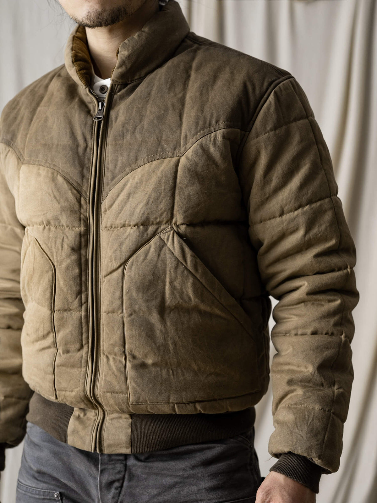 Men's Waxed Western Insulated Jacket