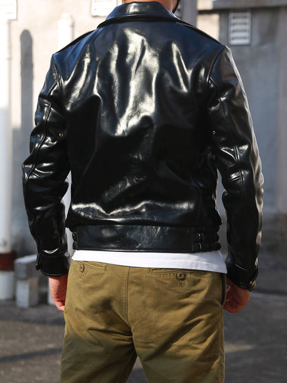 Men's Glossy Windward Leather Jacket