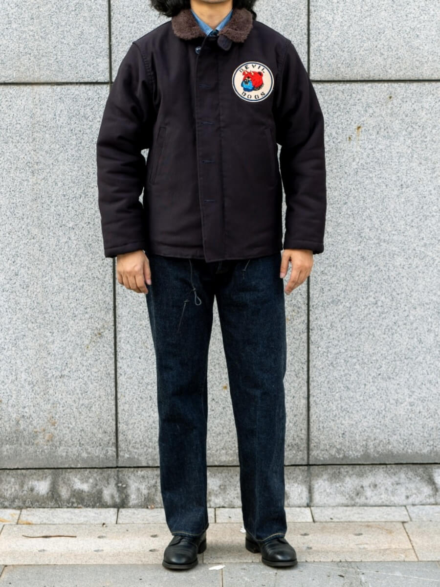 Men's Wool Lined N-1 Deck Jacket