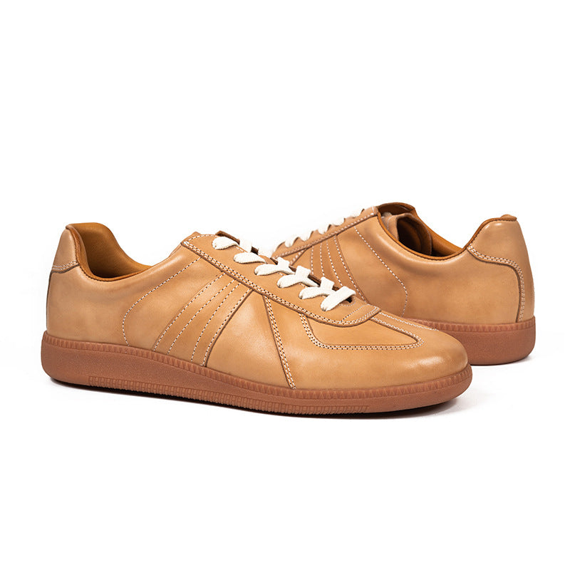 Men's German Army Trainer Shoes Amber