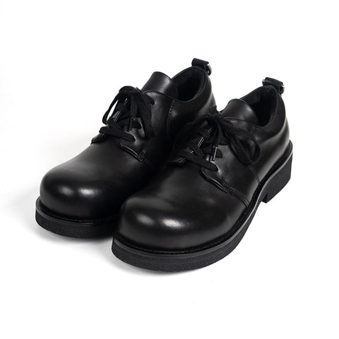 メンズ バンプトゥ ダービーシューズ