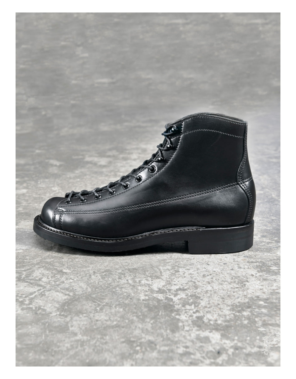 Black Mid-Top Monkey Boots