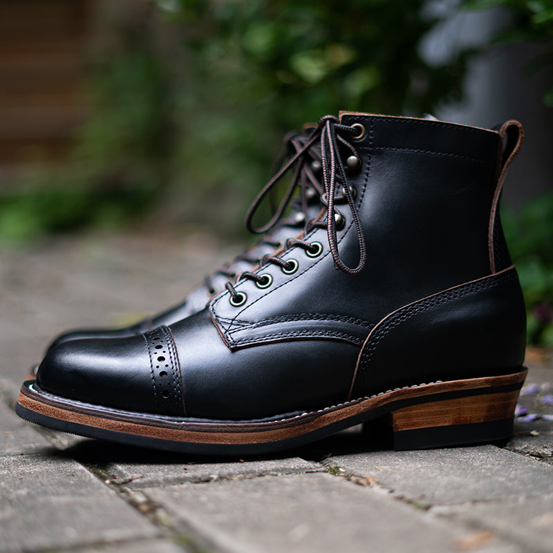 Men's Tea Core Leather Service Boots