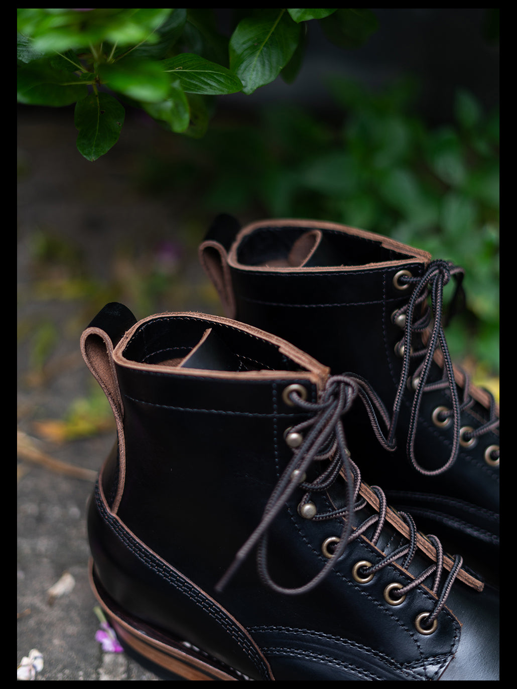 Men's Tea Core Leather Service Boots