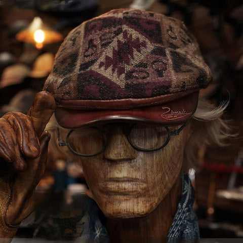 Handmade Bohemia Style Flat Cap