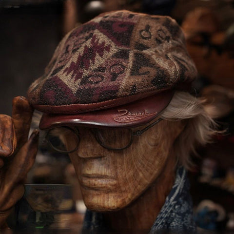 Handmade Bohemia Style Flat Cap