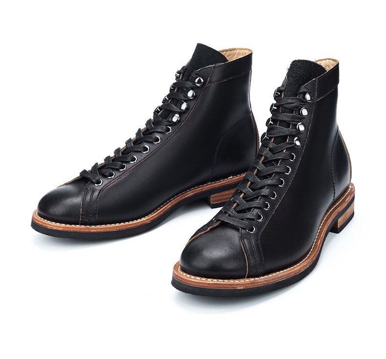 Men's Boxing Leather Boots – Crush on Retro