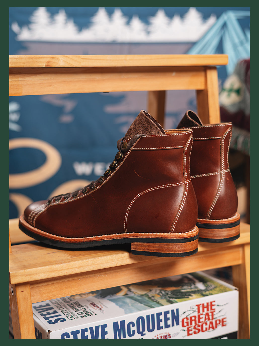 Men's Boxing Leather Boots â Crush on Retro