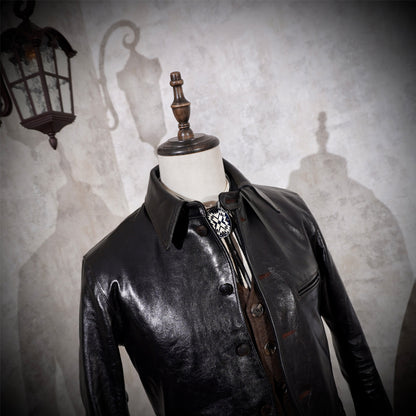 Men's Brakeman Leather Coat