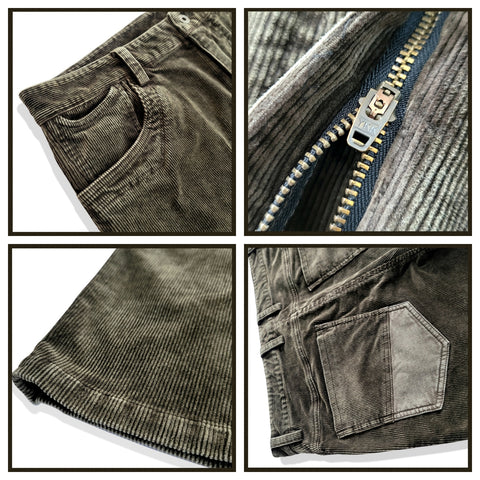 Men's Straight Leg Corduroy Pants