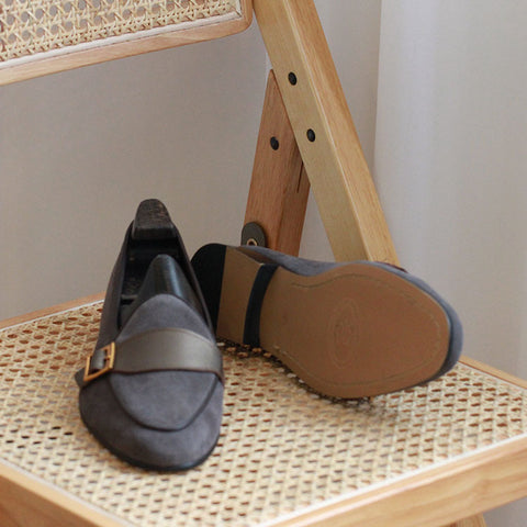 メンズ バックル ローファー