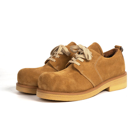 メンズ バンプトゥ ダービーシューズ